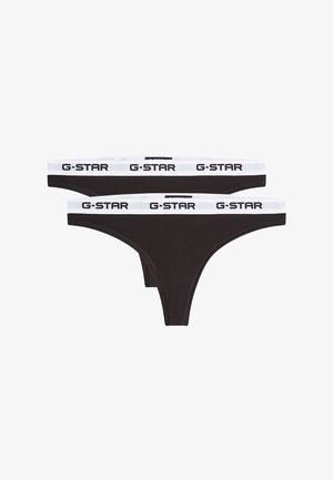 G-Star Raw, OBSIDIAN 2 PACK - Tanga - black