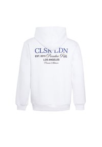 CLOSURE London STACKED PARADISE HILLS TEXT HOODIE - Sweatshirt - white