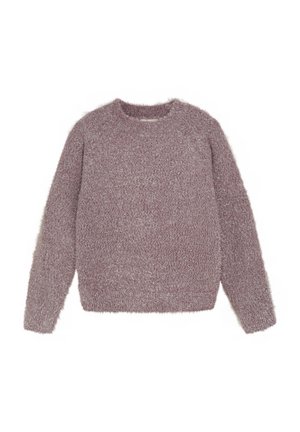 GLITTER - Stickad tröja - crushed berry