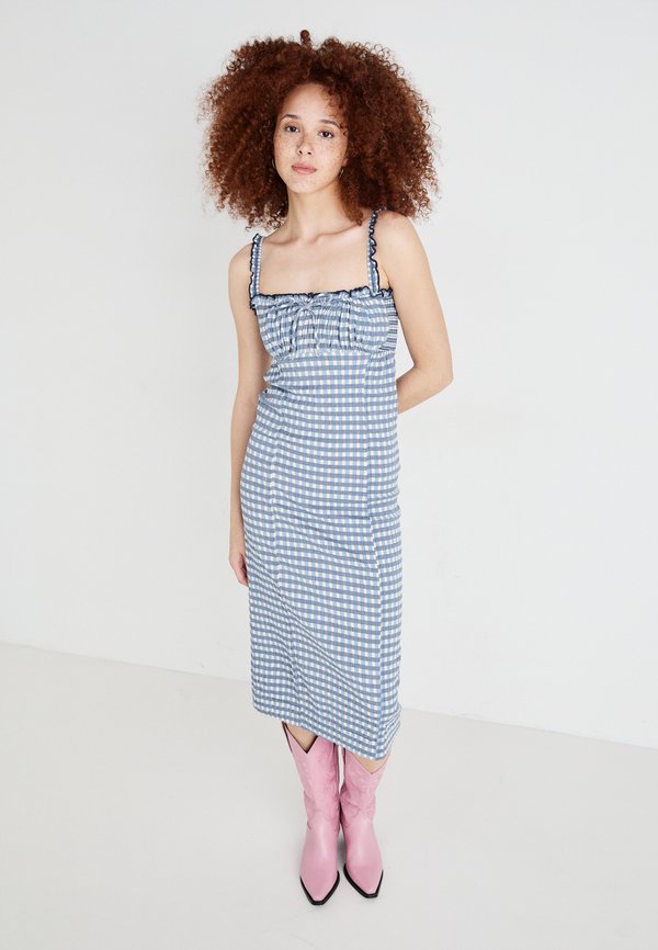 LUCINDA MIDI - Day dress - indigo2