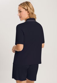 Hanro SET COMFORT - Nattplagg set - deep navy