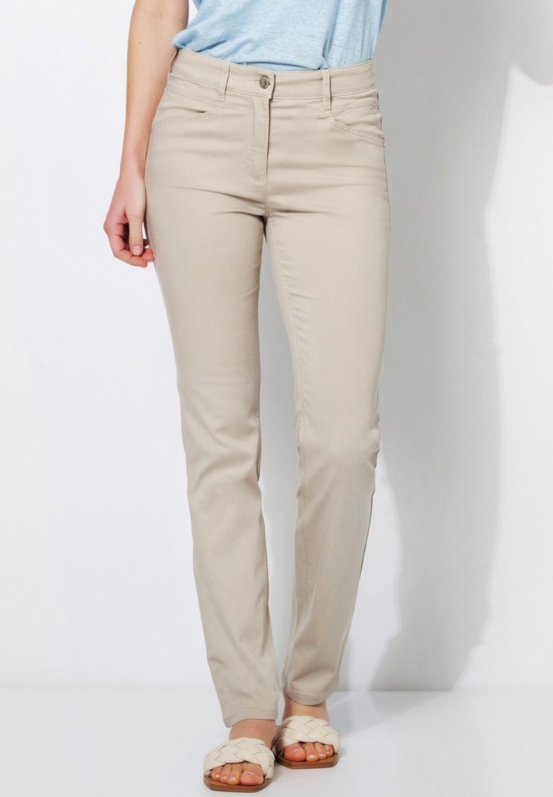 TONI BELOVED - Stoffhose - safari