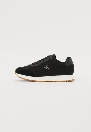 RETRO RUNNER - Trainers - black/bright white