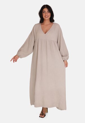 Maxi dress - taupe