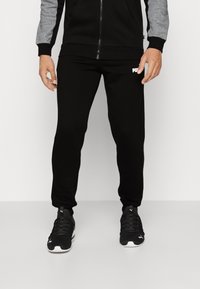 Puma HOODED COLORBLOCK SUIT SET - Chándal - black