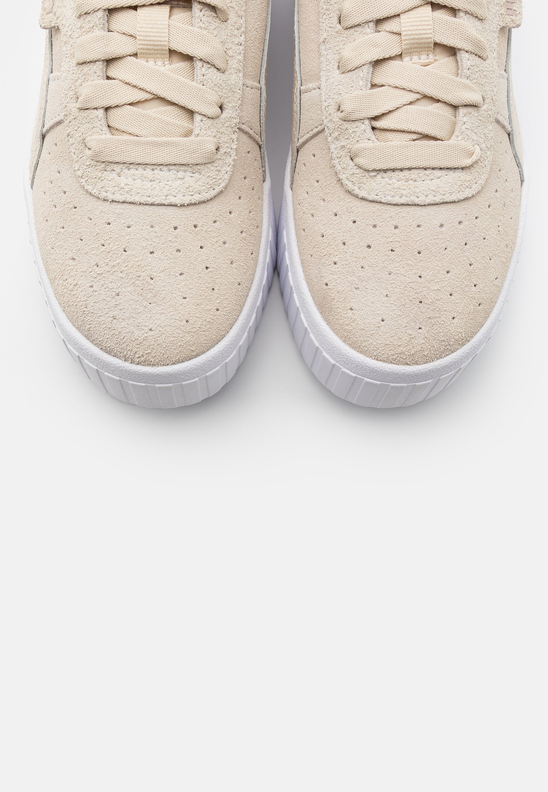 puma cali white beige