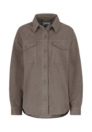 KLASSISCHES IM MODERNEN DESIGN MIT FRONTTASCHEN - Leichte Jacke - beige