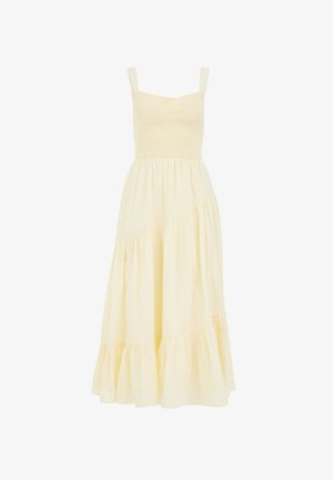 WE Fashion Robe de jour - light yellow