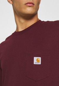 Carhartt WIP POCKET - Camisola de manga comprida - wine
