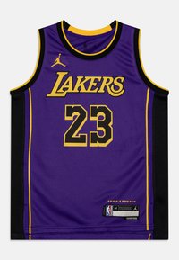 Nike Performance NBA LOS ANGELES LAKERS LEBRON JAMES BOYS STATEMENT PLAYER UNISEX - Equipación de clubes - black