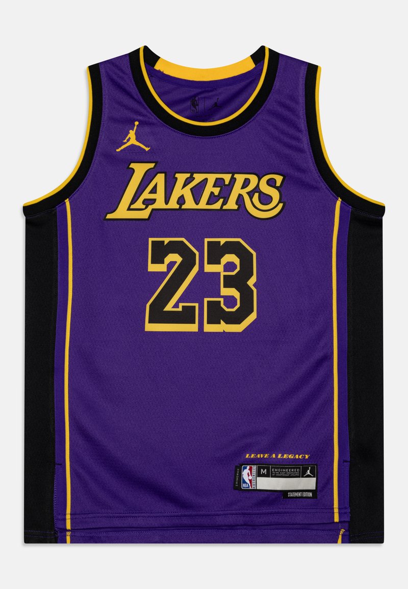 Nike Performance NBA LOS ANGELES LAKERS LEBRON JAMES BOYS STATEMENT PLAYER UNISEX - Club wear - black