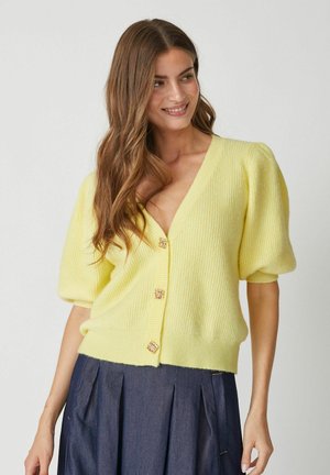 TheresaCC - Cardigan - pastel yellow