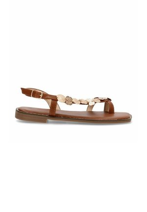 Sandalias de dedo - camel