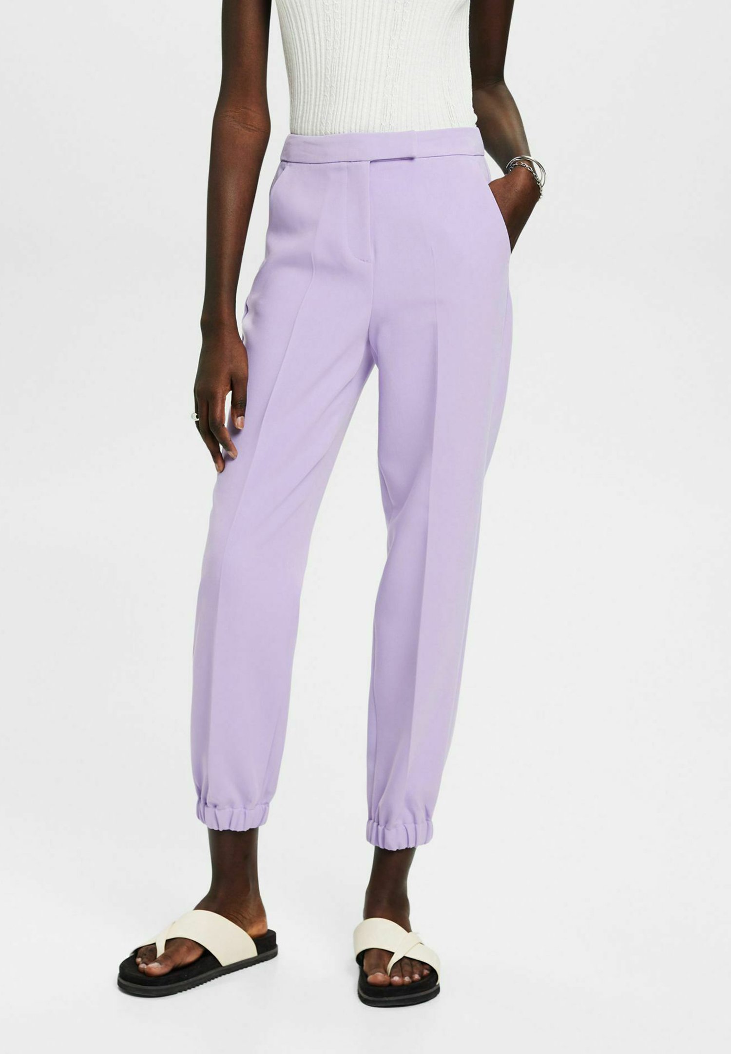 Top Violet Fantaisie Avec Pampilles – EDC By Esprit – Taille L – Neuf Sans étiquette