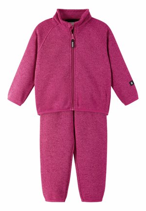 2TLG - SET TAHTO - Sweatjacke - berry pink