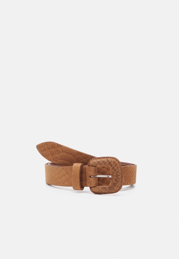 LEATHER BELT - Belt - cognac