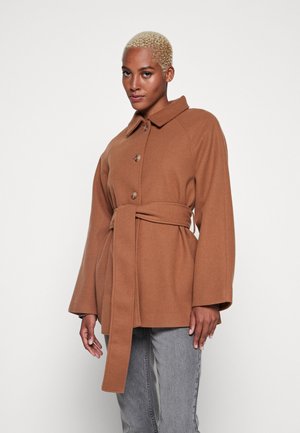 IRMA SHORT COAT - Short coat - light brown