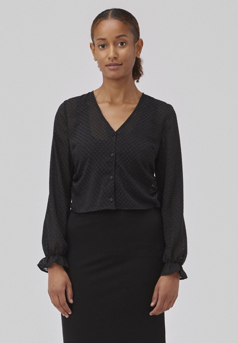 Modström - GRACELLE - Bluse - black, Vergrößern