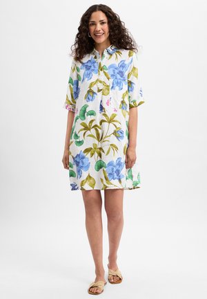 Blousejurk - oliv mehrfarbig