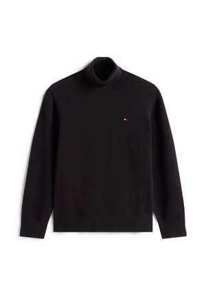 TURTLE NECK - Striktrøje - black