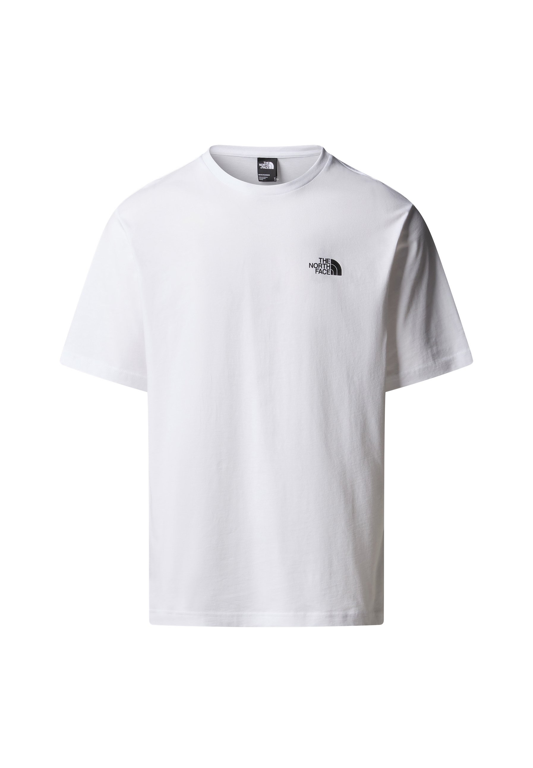 ★★THE NORTH FACE★★ White Label One Earth EX Short Sleeve The North Face Mens Short Sleeve Black Box Cut T Shirt White