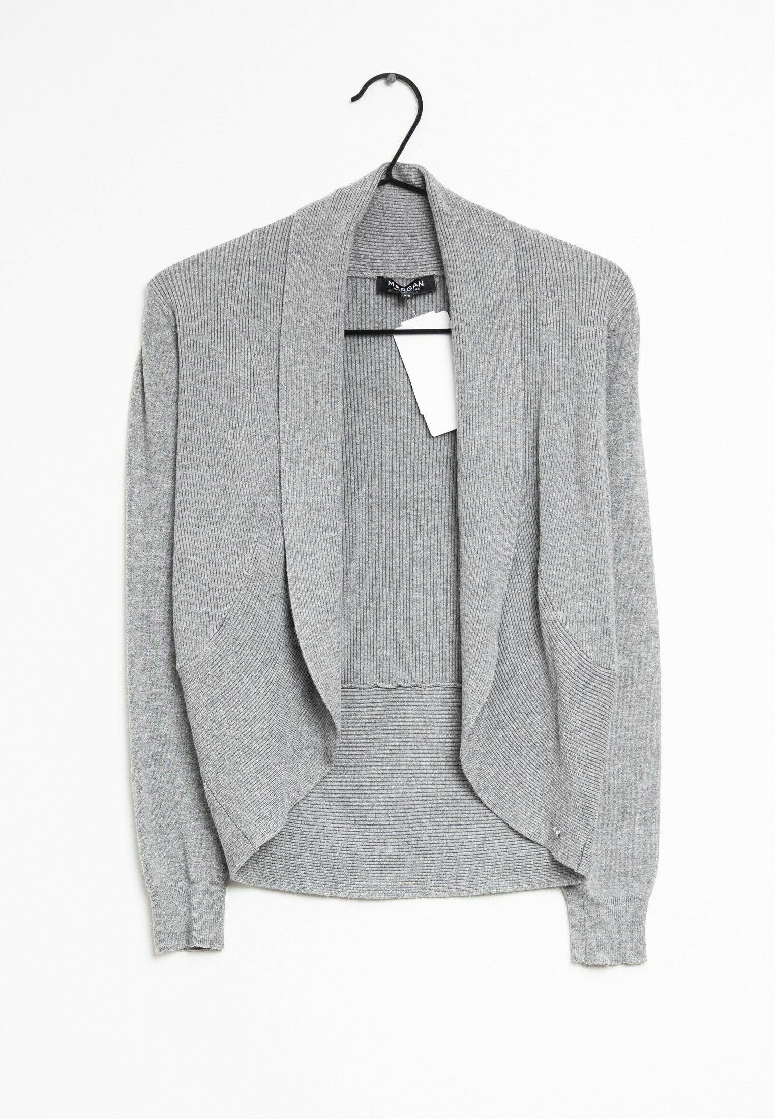 Cardigan Gilet Femme MORGAN Gris - Taille S - Neuf Sans étiquettes