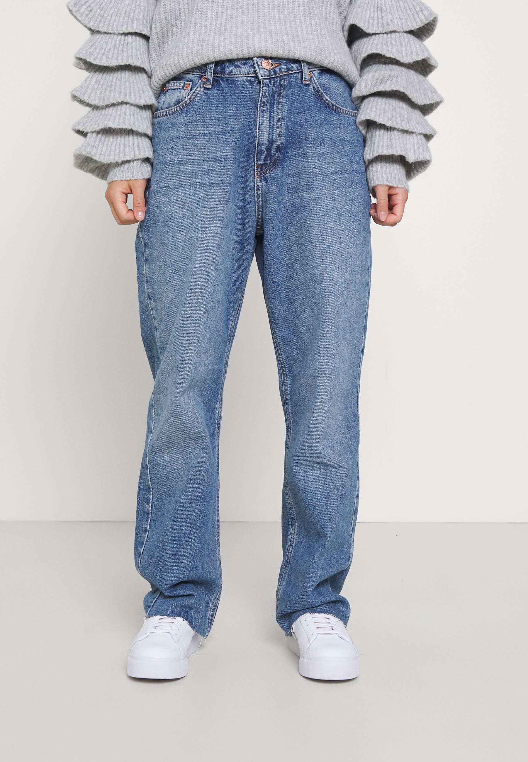 NA-KD Petite HIGH WAIST - Straight leg 
