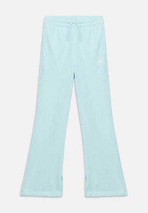 RELAXED FLARED PANT - Tepláky - light blue