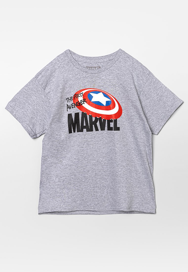 Marvel T-shirt print grijs