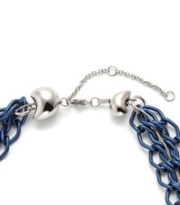 Breil ROCKMANTIC - Collar - silver/blu