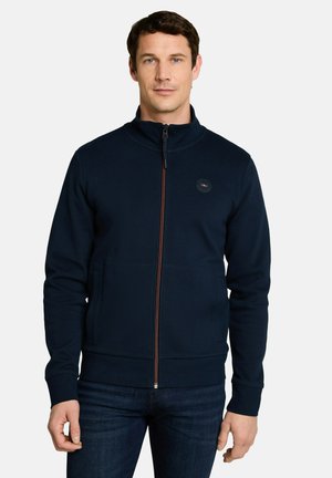 TOM TAILOR, SWEATJACKE MIT STEHKRAGEN - Sweat zippé - sky captain blue