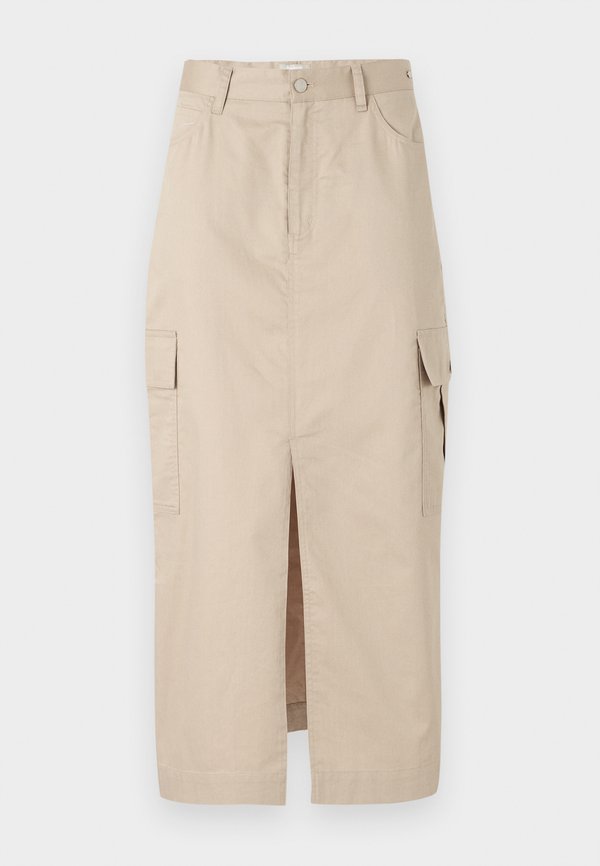 LUNA  - Pencil skirt - light sand2