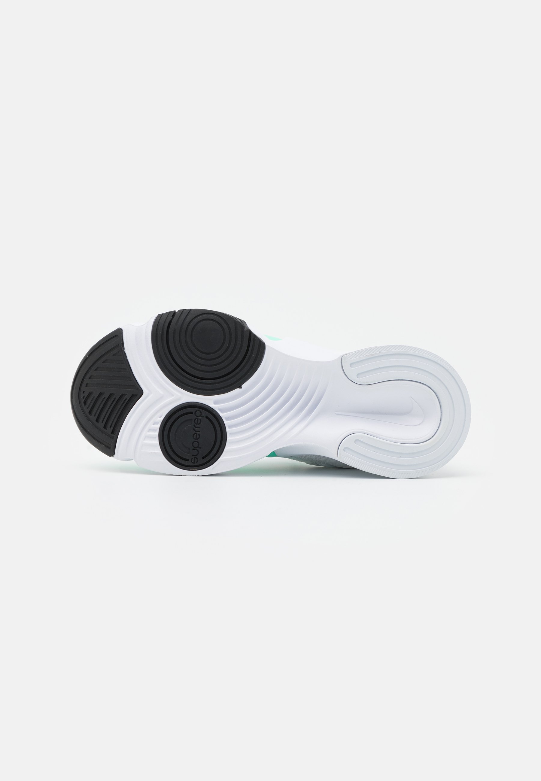 Nike Performance SUPERREP GROOVE - Training shoe - white/green  glow/black/white - Zalando.de