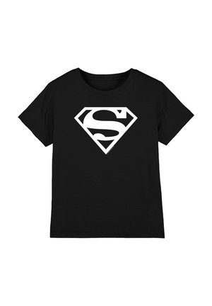 DC COMICS - SUPERMAN, SUPERMAN LOGO UNISEX - Print T-shirt - black