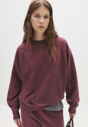 BASIC - Sweatshirt - bordeaux
