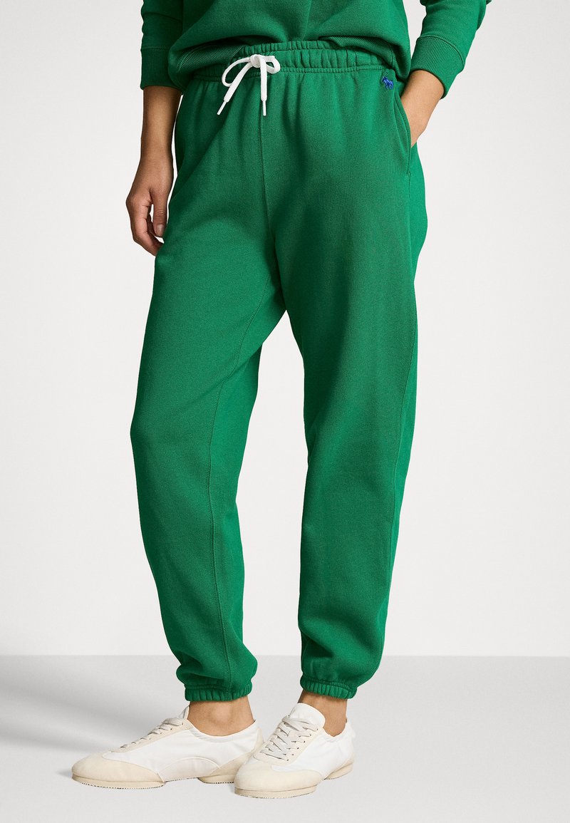 Polo Ralph Lauren FLEECE ATHLETIC PANT - Spodnji deli trenirk - hillside green