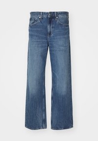 Calvin Klein Jeans - CKUNFILTERED LOOSE  - Relaxed fit jeans - dark blue Miniatuurafbeelding 1