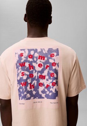 SOMEWHERE GRAPHIC  - T-shirt imprimé - tuscan beige