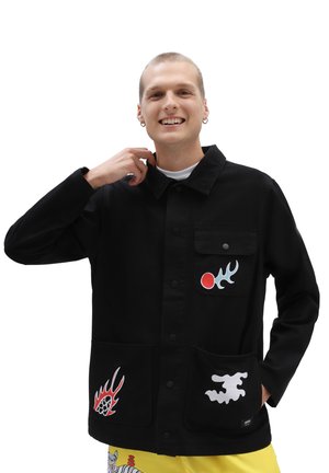 DRILL CHORE - Summer jacket - kaitlin chan black