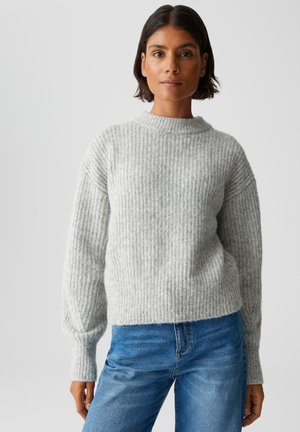 Strickpullover - hazy fog melange