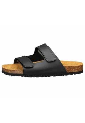 LICO BIOLINE - Pantolette flach - schwarz