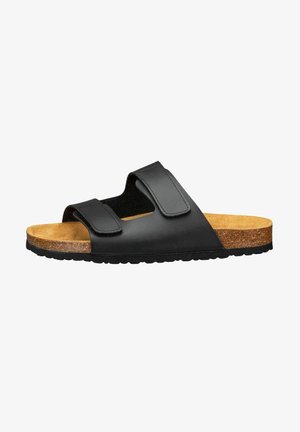 LICO BIOLINE - Pantolette flach - schwarz