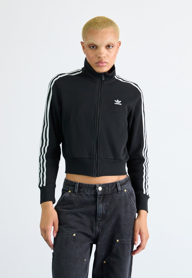adidas Originals - SEAMLESS KNIT - Cardigan - black, Ingrandire