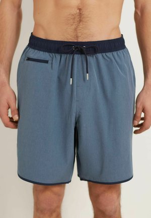 Badeshorts - blue denim (plain)