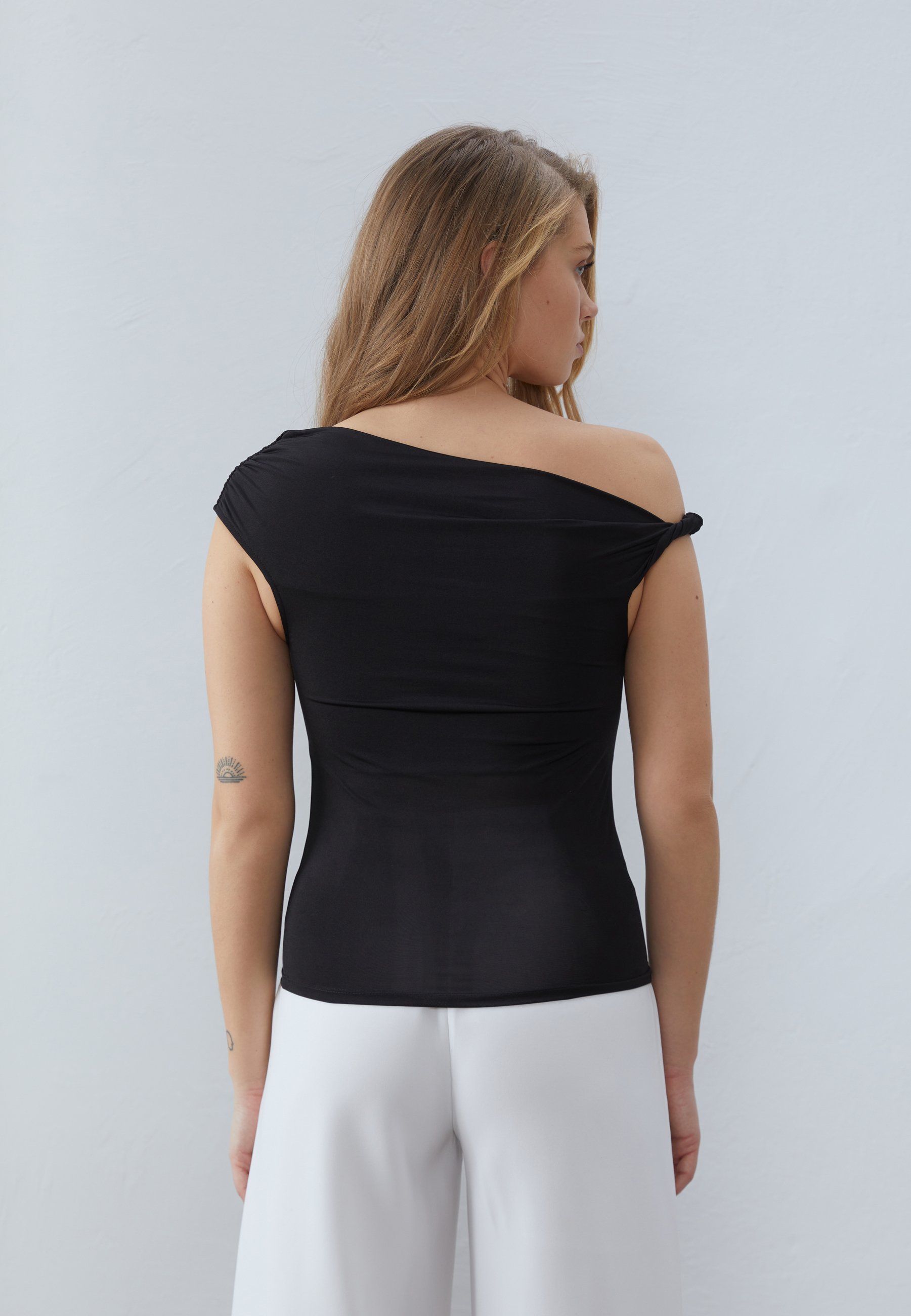 Anna Field - T-shirt basic/czarny - Zalando.pl