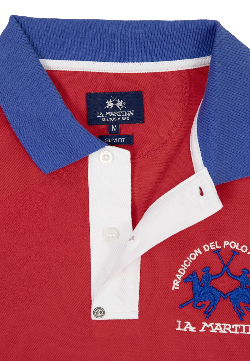 La Martina Poloshirt formula one mappk/rot