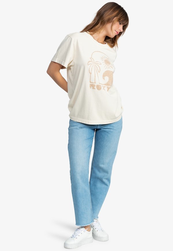 MAZZY - Print T-shirt - beige2