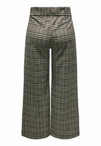 JDY JDYGEGGO MIA LONG CHECK PANT - Pantaloni - cobblestone