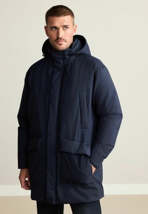 REGULAR FIT - WATERPROOF 3M THINSULATE™ HOODED - Manteau d'hiver - navy