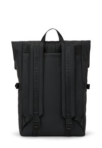 Karl Lagerfeld Jeans UTILITY COATED ROLL-TOP - Hátizsák - black